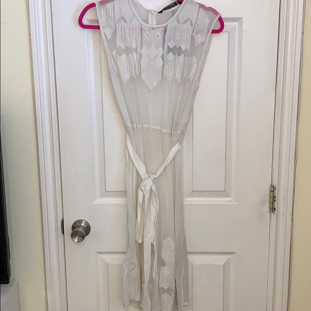 Sheer tunic